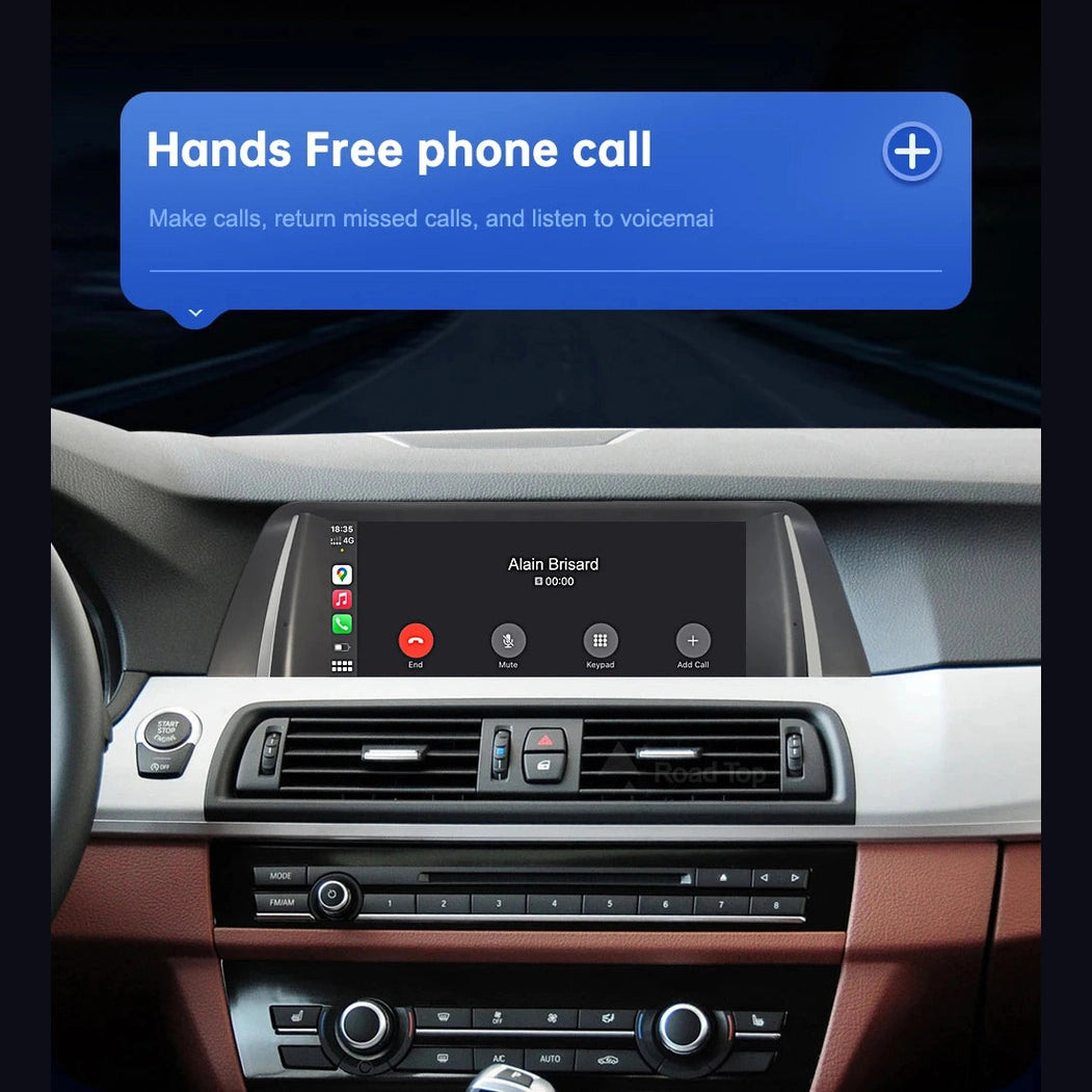 10.25 Inch Linux Display Multimedia Player For BMW Car 5 Series F10 F11 2011-2017 CIC NBT GPS Carplay Touch Screen