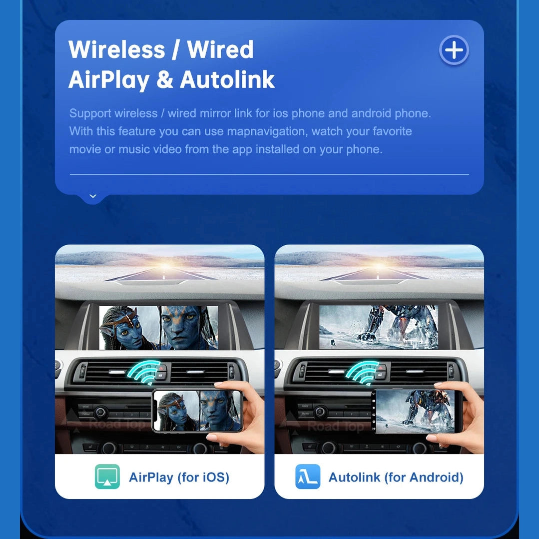 10.25 Inch Linux Display Multimedia Player For BMW Car 5 Series F10 F11 2011-2017 CIC NBT GPS Carplay Touch Screen